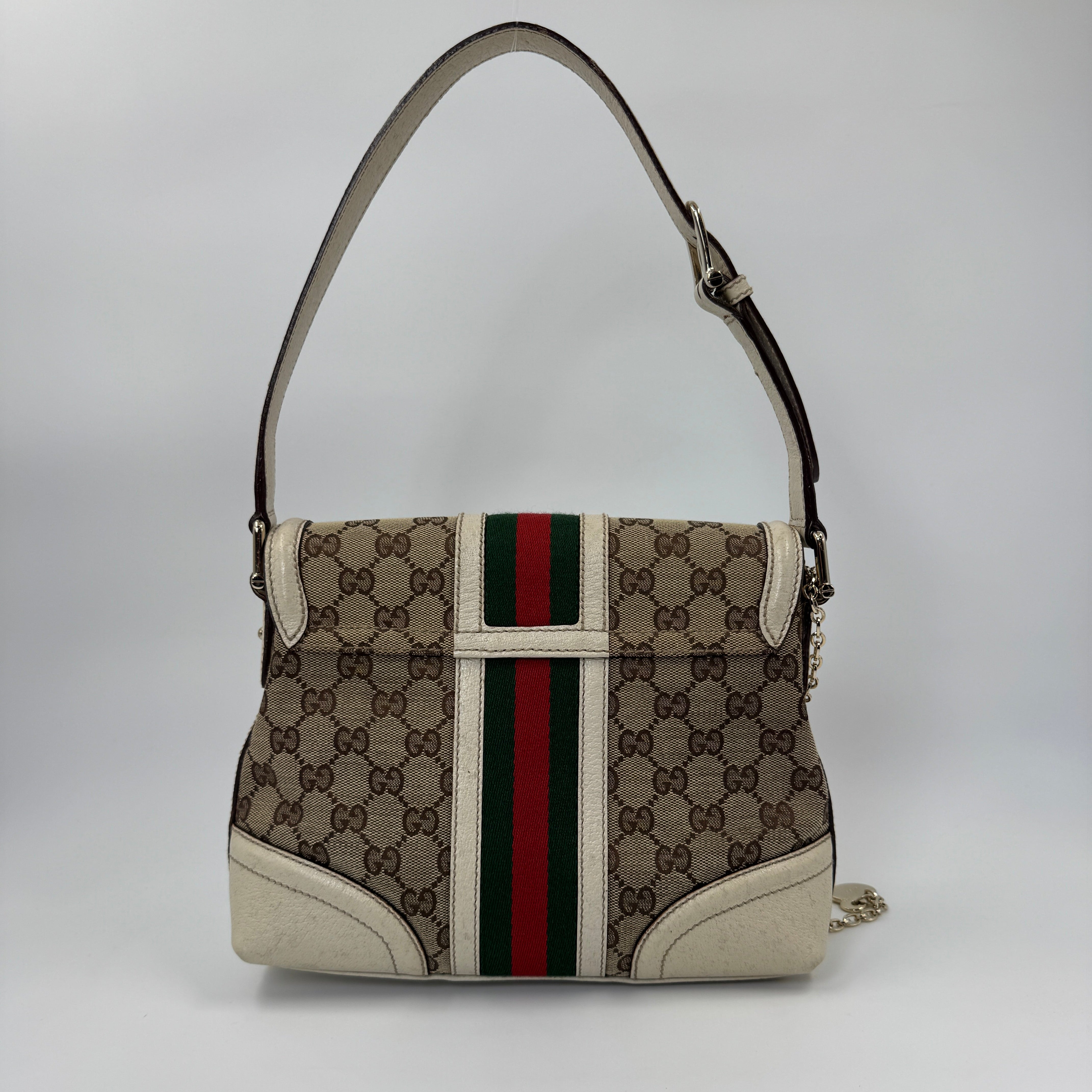 Gucci GG Web Lock Handbag 7