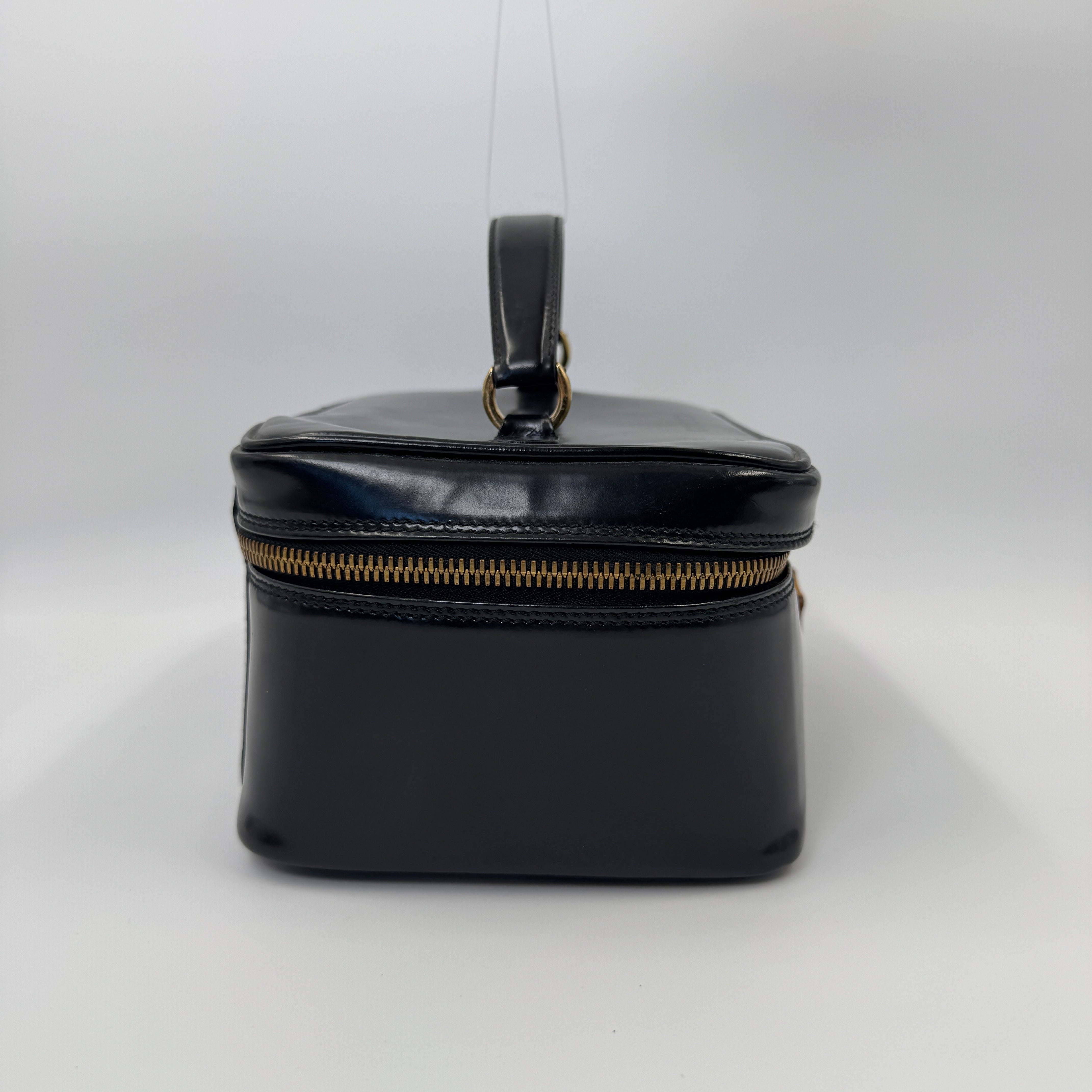 Gucci Bamboo Makeup Bag Black