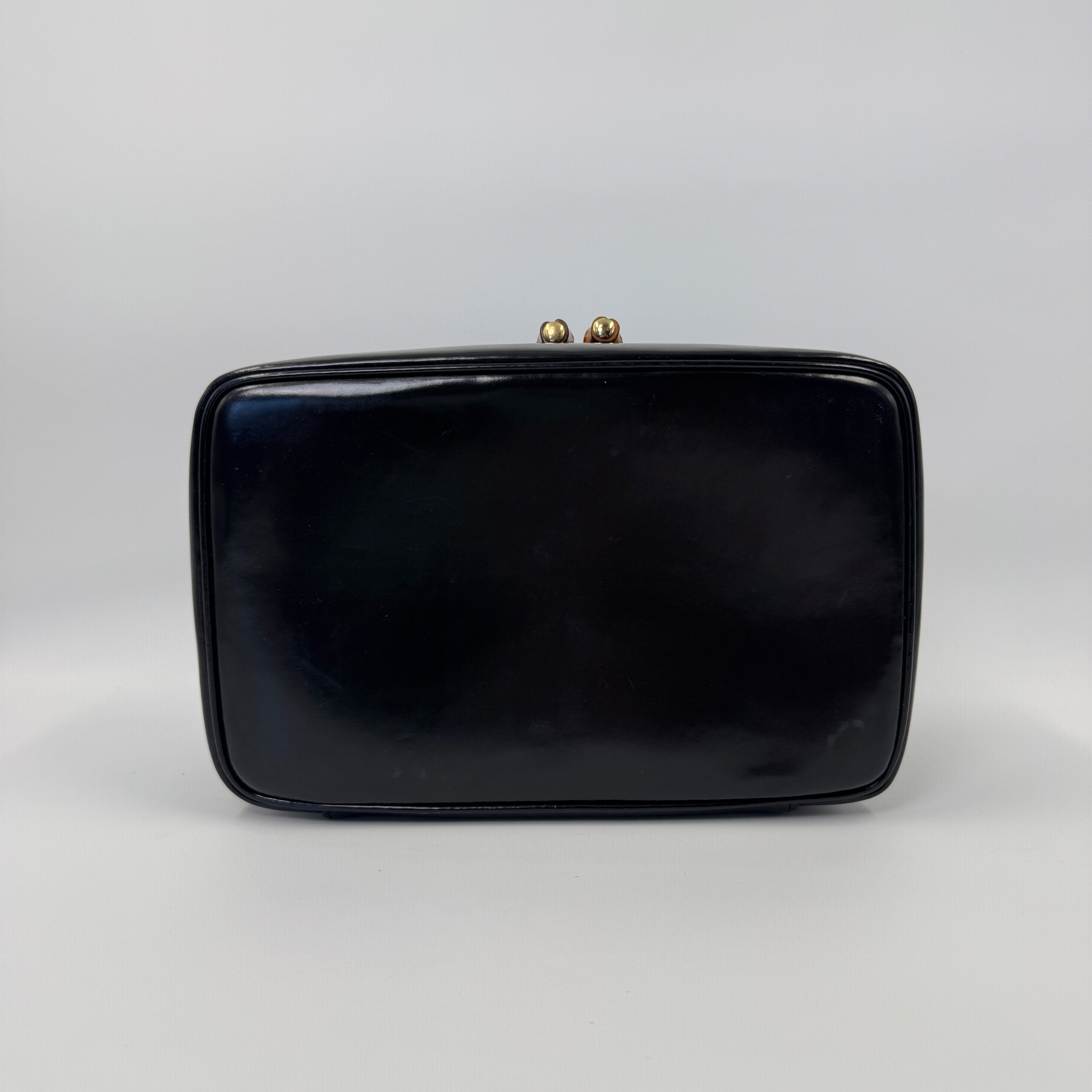 Gucci Bamboo Makeup Bag Black