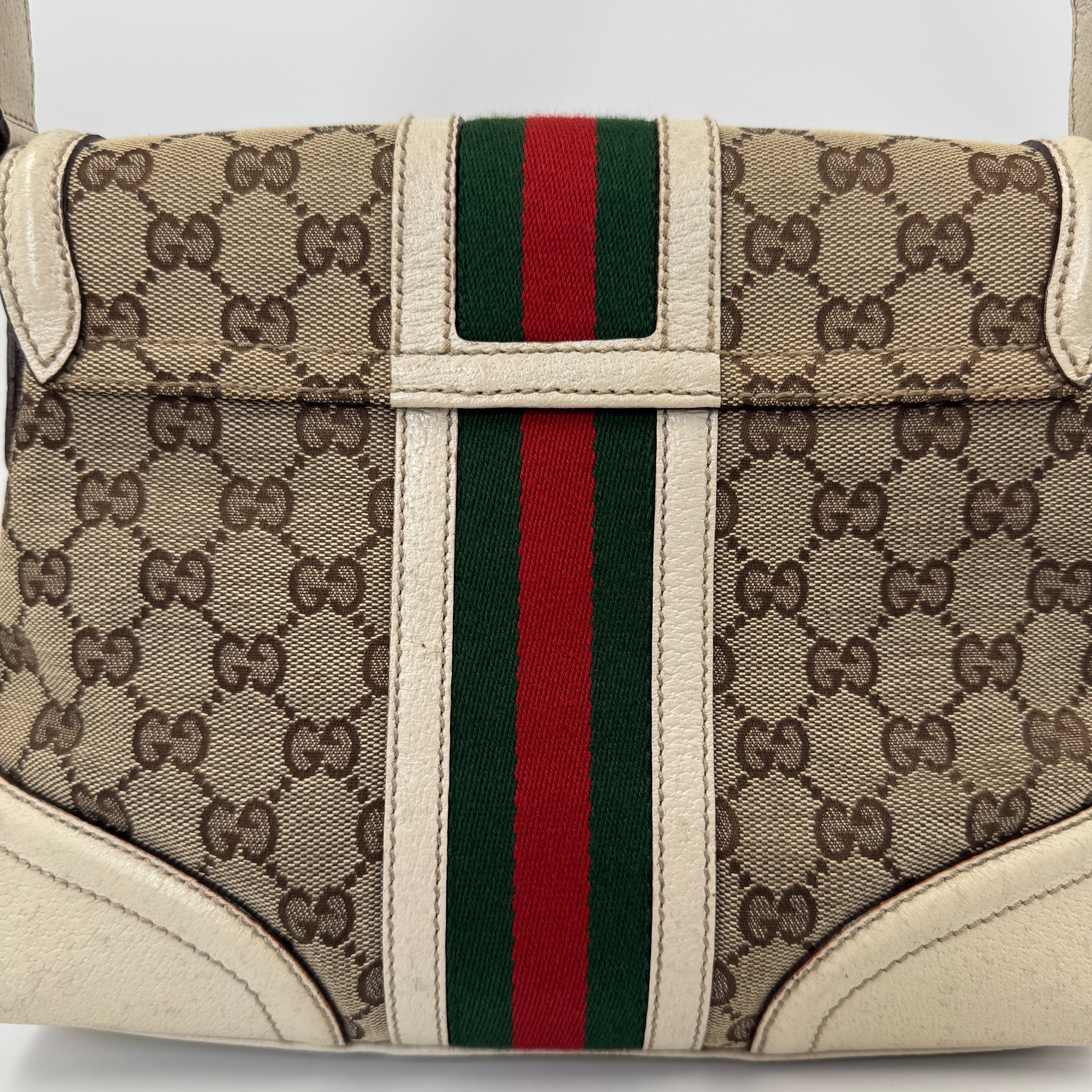 Gucci GG Web Lock Handbag 8