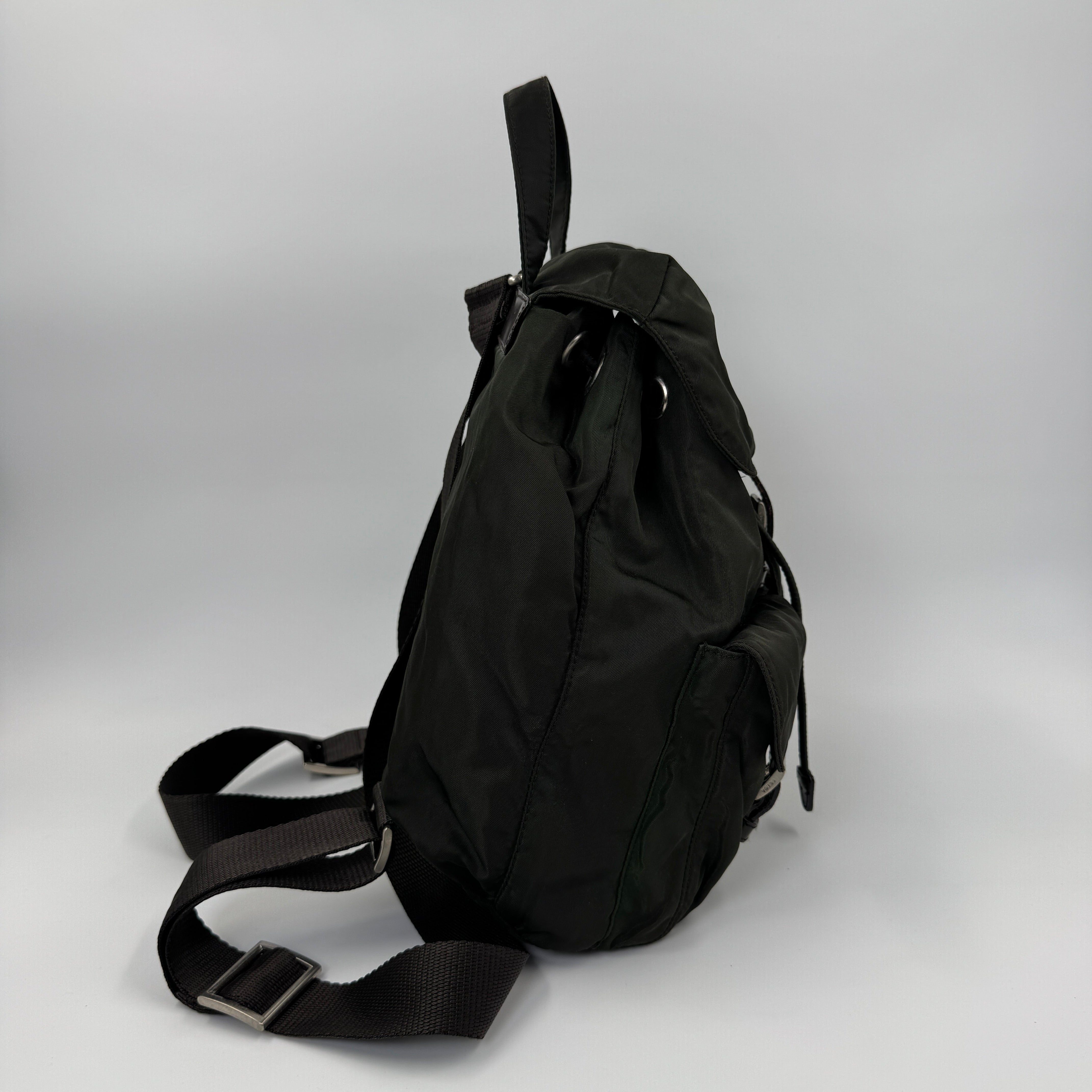 Prada Nylon Backpack Green 10