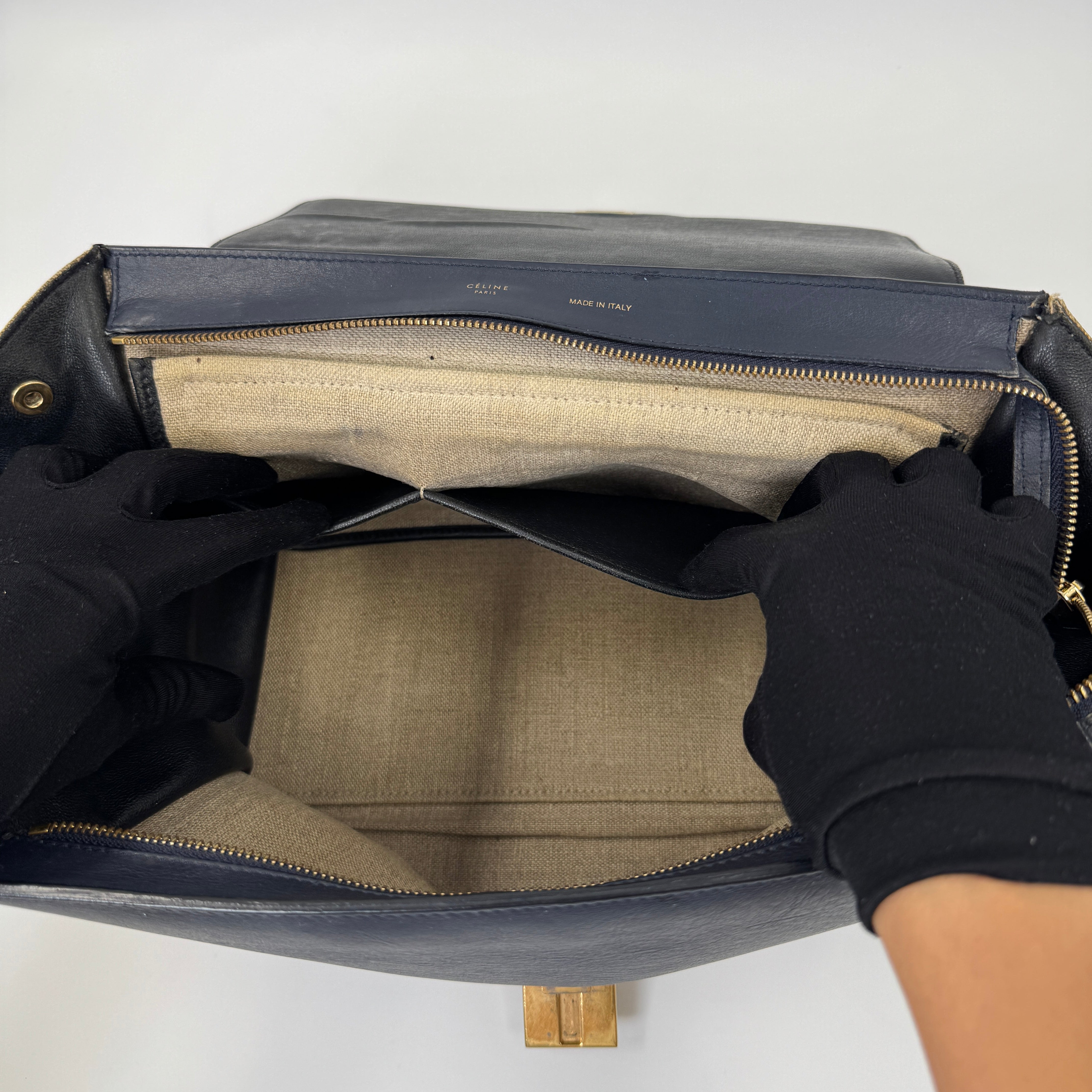Céline Trapeze Satchel